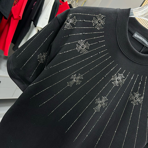 クロムハーツスーパーコピー新しいラウンドネックTシャツ