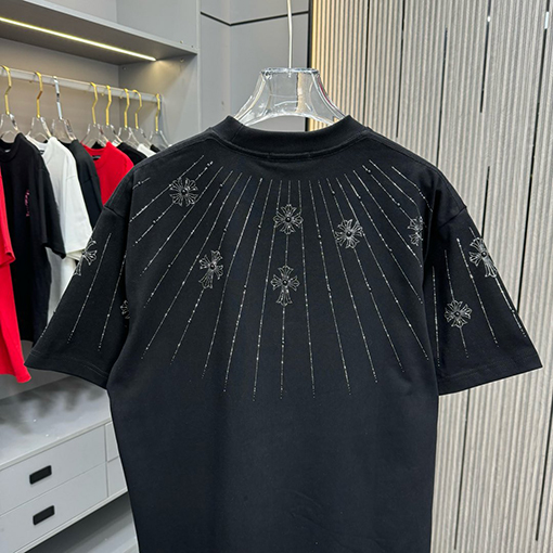 クロムハーツスーパーコピー新しいラウンドネックTシャツ