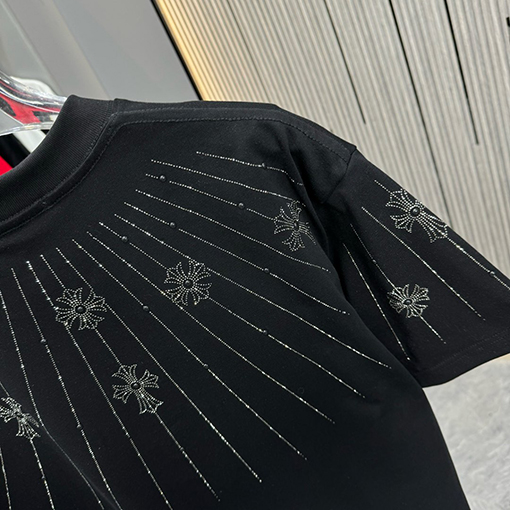 クロムハーツスーパーコピー新しいラウンドネックTシャツ
