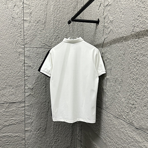 トムブラウンスーパーコピー半袖ポロスタンドカラー