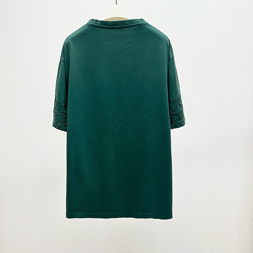 ロエベファッション刺繍半袖Tシャツ