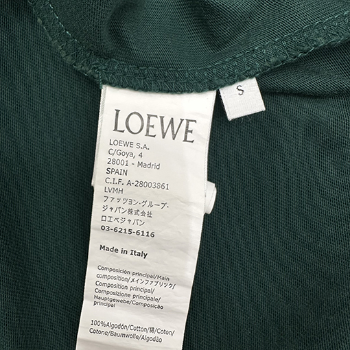 ロエベファッション刺繍半袖Tシャツ