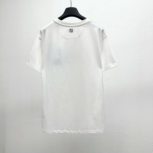 フェンディコピーカプセルプリント半袖Tシャツ