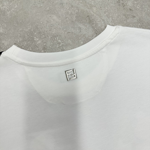 フェンディコピーカプセルプリント半袖Tシャツ
