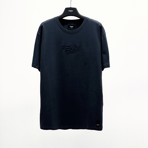 フェンディ刺繍半袖Tシャツ