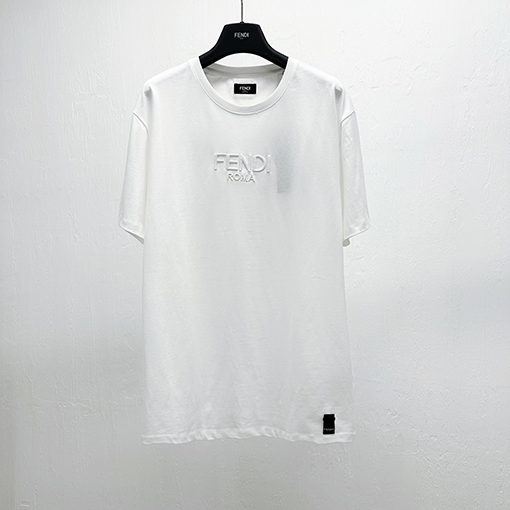 フェンディ刺繍半袖Tシャツ