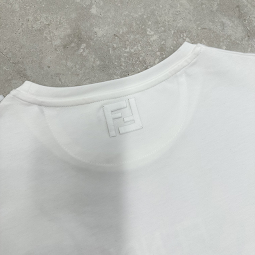 フェンディ刺繍半袖Tシャツ