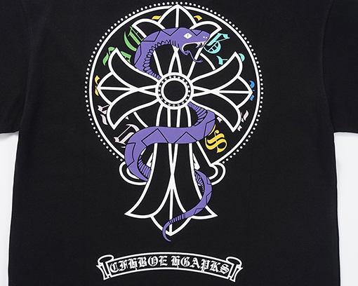 クロムハーツプリント半袖Tシャツ