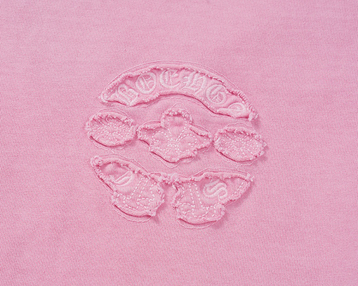 クロムハーツコピー新しい刺繍ハードウェア半袖Tシャツ