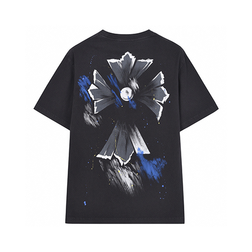 クロムハーツスーパーコピー新しいプリント半袖Tシャツ
