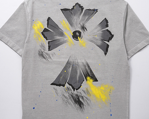 クロムハーツスーパーコピー新しいプリント半袖Tシャツ