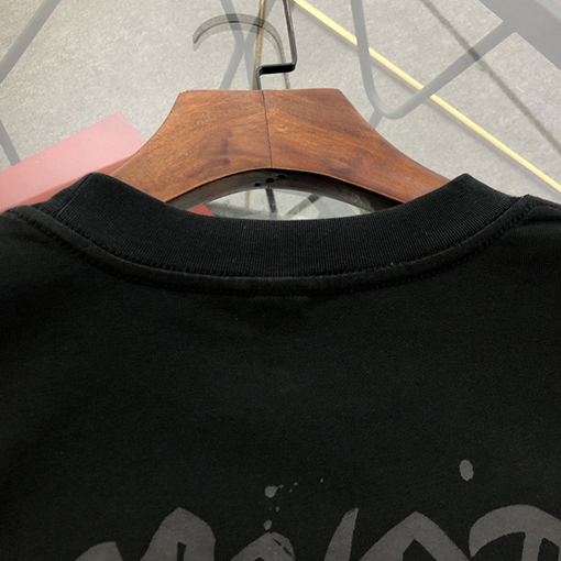 クロムハーツ新しい落書きプリント半袖tシャツ