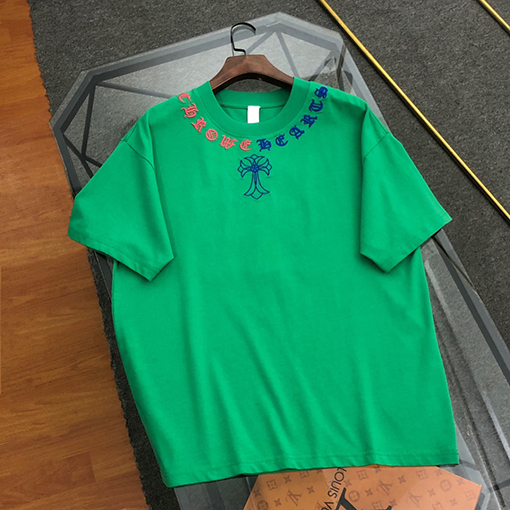 クロムハーツ落書きプリント半袖Tシャツ
