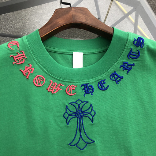 クロムハーツ落書きプリント半袖Tシャツ