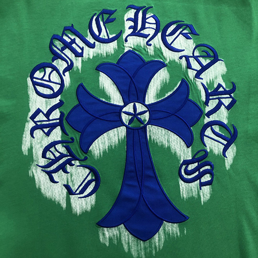 クロムハーツ落書きプリント半袖Tシャツ