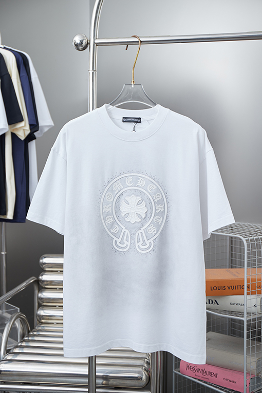 クロムハーツ歯ブラシ刺繍半袖シャツ