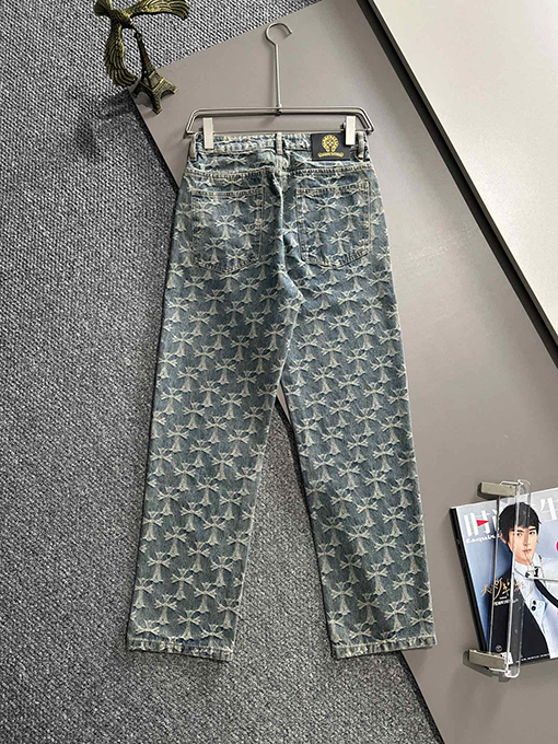 クロムハーツコピークラシックジーンズストレートパンツ