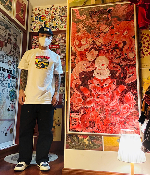 シュプリームコピー SUPREME SS25 BEDROOM ベッドルーム漫画の女の子Tシャツ