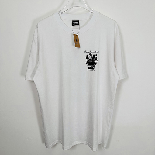 ステューシーコピーSTUSSY SS25 DOG CROWN  Tシャツ