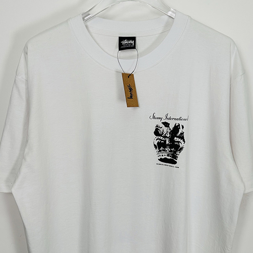 ステューシーコピーSTUSSY SS25 DOG CROWN  Tシャツ