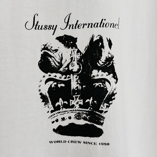 ステューシーコピーSTUSSY SS25 DOG CROWN  Tシャツ