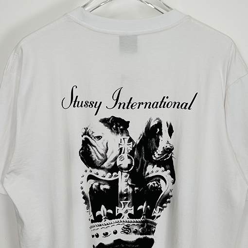 ステューシーコピーSTUSSY SS25 DOG CROWN  Tシャツ