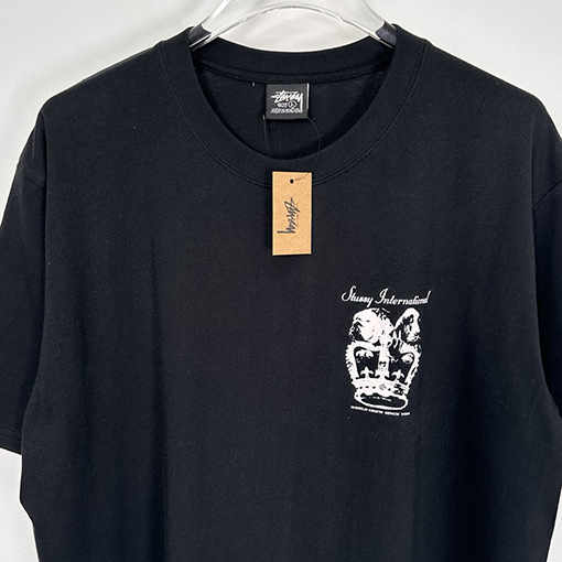 ステューシーコピーSTUSSY SS25 DOG CROWN  Tシャツ