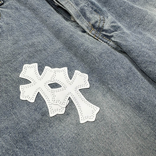 クロムハーツGALLERY DEPTXChrome hearts ルーズウォッシュフレアジーンズ