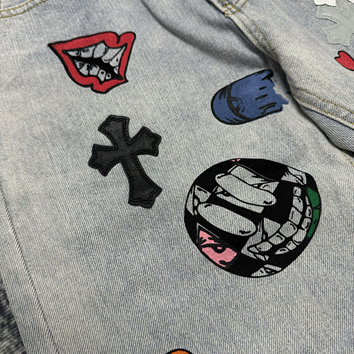 クロムハーツスーパーコピー限定グラフィティクロコダイルジーンズ