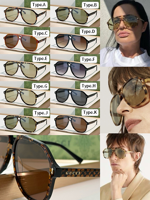 グッチファッションクラシックメガネMODEL：GG1042S