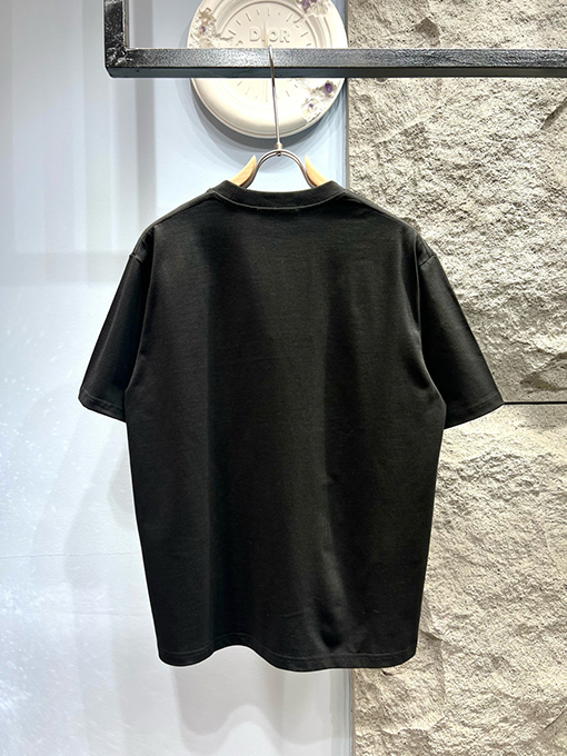 グッチスーパーコピー新しいステッチステッカー半袖Tシャツ
