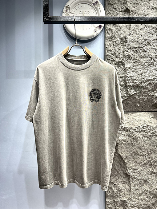 クロムハーツ新しい馬蹄花マーク半袖Tシャツ