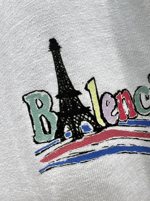 バレンシアガ新しいウェーブコーラシリーズ半袖Tシャツ