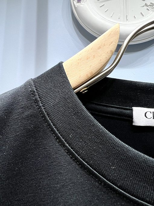 ディオール新しいディスク半袖Tシャツ