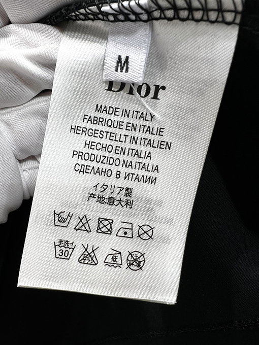 ディオール新しいディスク半袖Tシャツ
