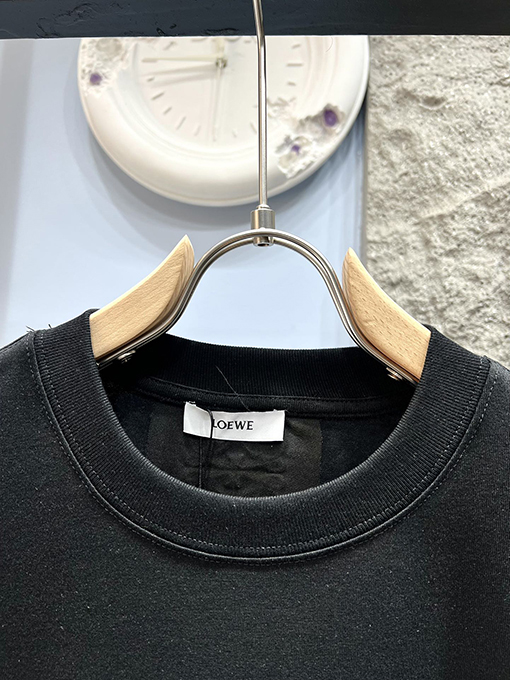ロエベコピー新しいコラボレーションシリーズ月のウサギの半袖Tシャツ
