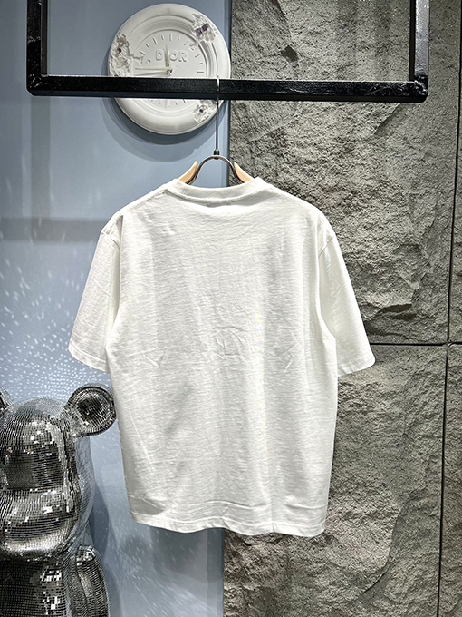 バレンシアガ新しい厚板アルファベットTシャツ