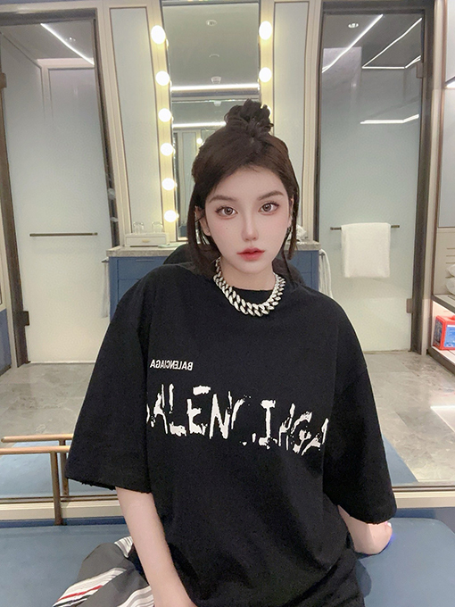 バーバリー新しいマイクロ章半袖Tシャツ