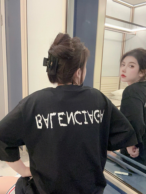 バーバリー新しいマイクロ章半袖Tシャツ