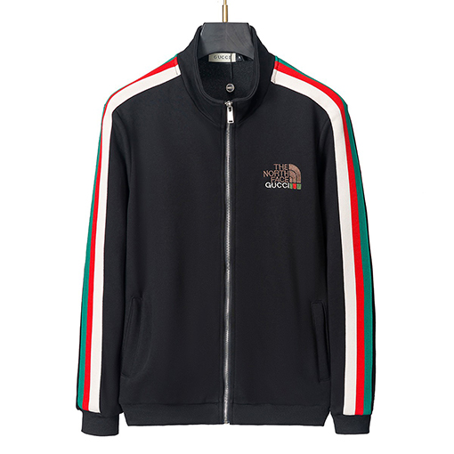 Guci X North Face公式サイトのジップアップファッション新しいセット