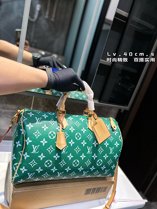 ルイヴィトンSpeedy Bandoulière 40 Monogram Leather ハンドバッグ