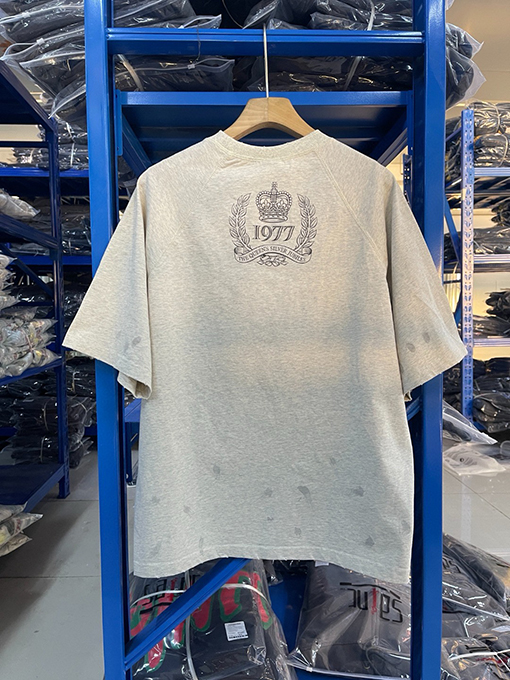 セント マイケル5 fw SP_CREW SWT/QUEEN水洗いTシャツ