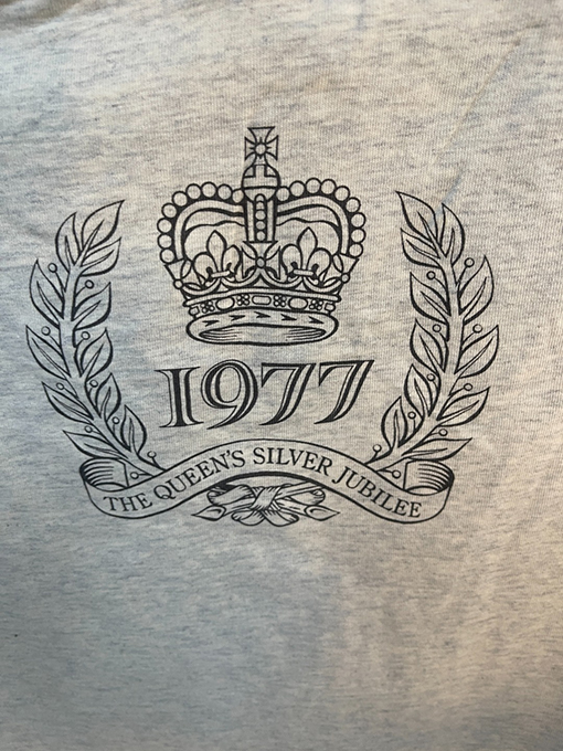 セント マイケル5 fw SP_CREW SWT/QUEEN水洗いTシャツ