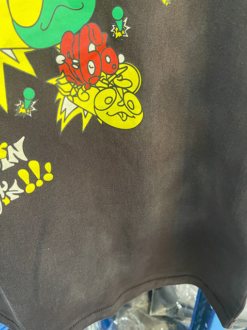 セント マイケル25SS“we take your sin on the chin“MX6水洗いした古いTシャツ