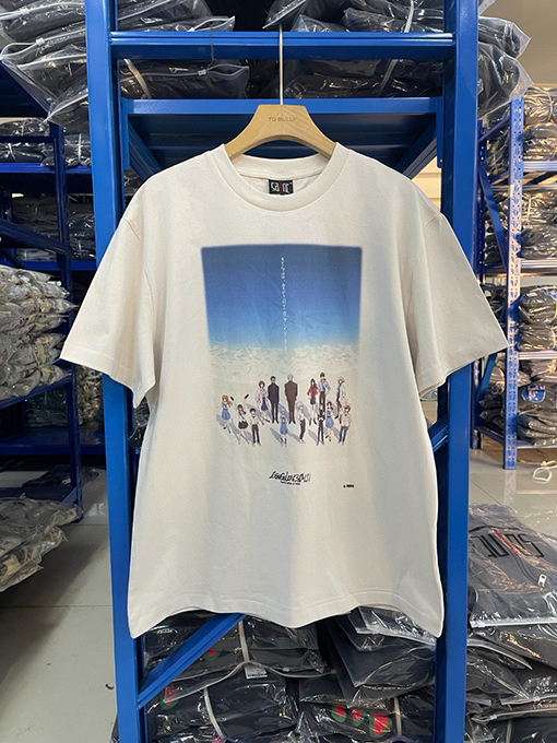 セント マイケル25SS新世紀エヴァンゲリオン半袖Tシャツ