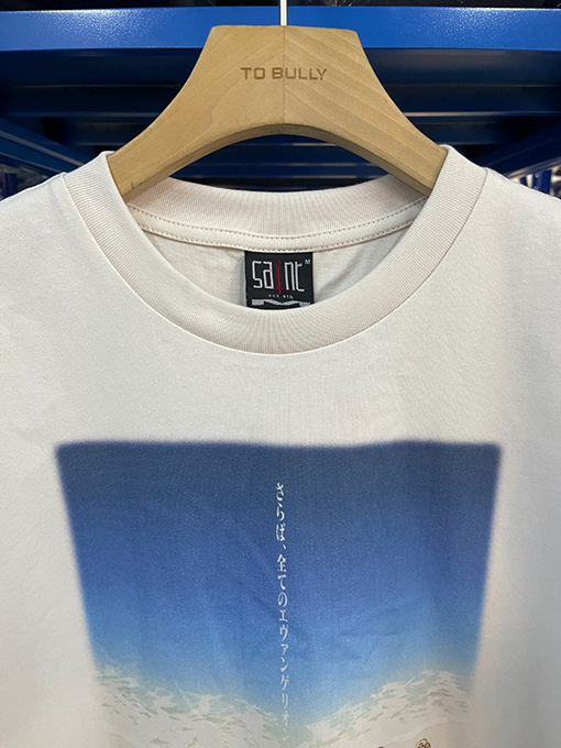 セント マイケル25SS新世紀エヴァンゲリオン半袖Tシャツ