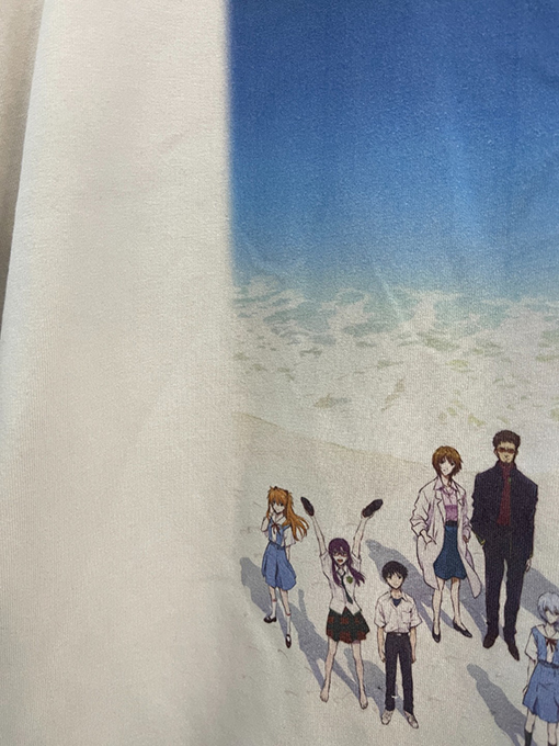 セント マイケル25SS新世紀エヴァンゲリオン半袖Tシャツ