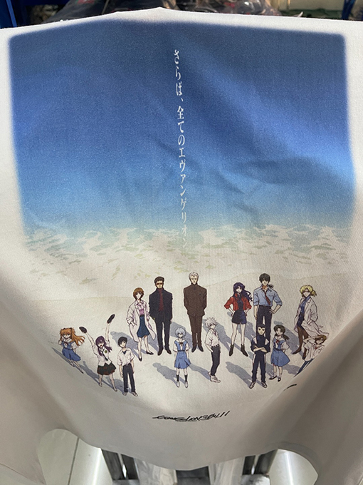 セント マイケル25SS新世紀エヴァンゲリオン半袖Tシャツ