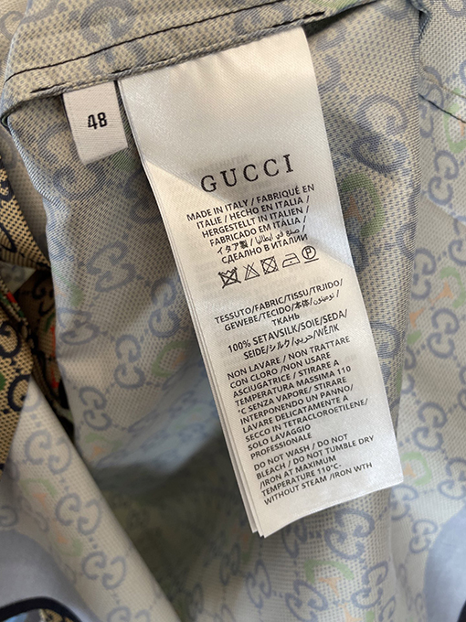 グッチスーパーコピーダブルGプリント半袖シャツ