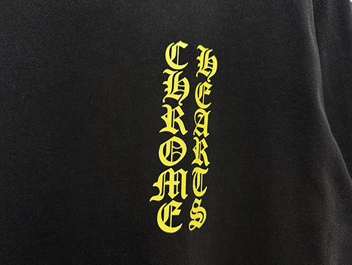 クロムハーツコピー新しいサンスクリット語のウォッシュTシャツ
